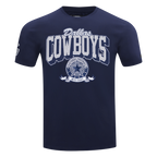 NFL DALLAS COWBOYS TEAM BADGE MEN'S WM SJ TEE (MIDNIGHT NAVY)