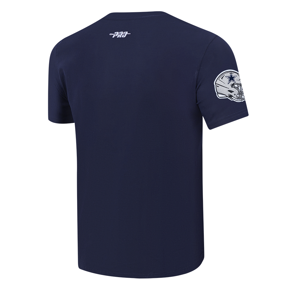 NFL DALLAS COWBOYS TEAM BADGE MEN'S WM SJ TEE (MIDNIGHT NAVY)