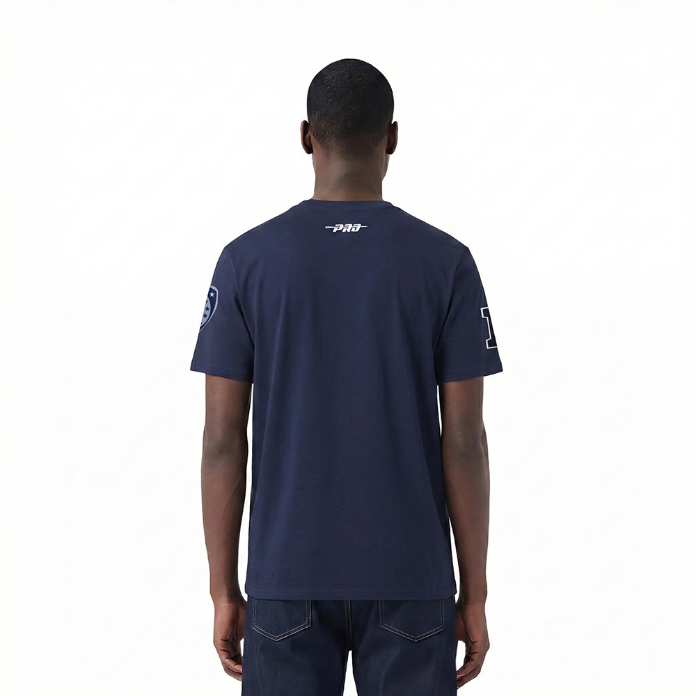 NFL DALLAS COWBOYS LETTERMAN MEN'S S/S TEE (MIDNIGHT NAVY)
