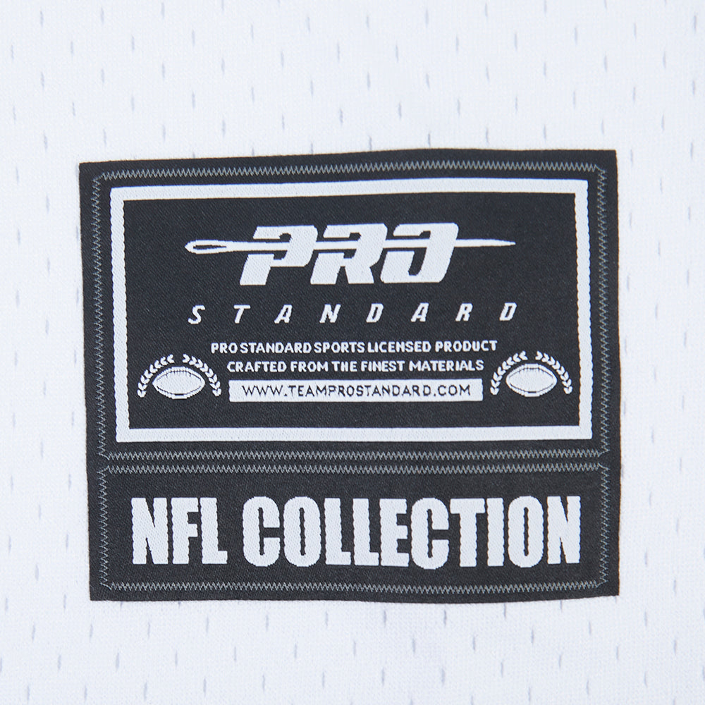 NFL DALLAS COWBOYS CEE DEE LAMB #88 CLASSIC MESH PNN CHEMISE BOUTONNÉE EN FILET POUR HOMME (BLANC/MARINE MINUIT)