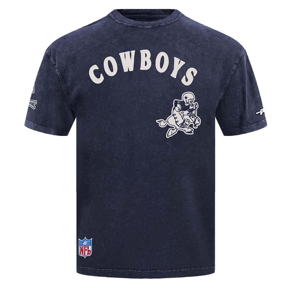 NFL DALLAS COWBOYS FIRST TEAM MEN'S S/S TEE (WASHED MIDNIGHT NAVY)