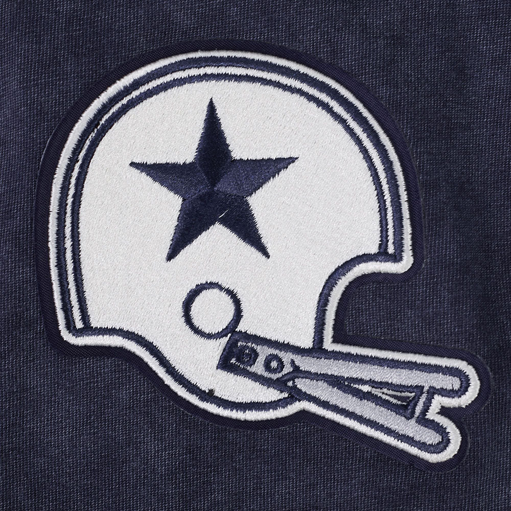 NFL DALLAS COWBOYS FIRST TEAM MEN'S S/S TEE (WASHED MIDNIGHT NAVY)