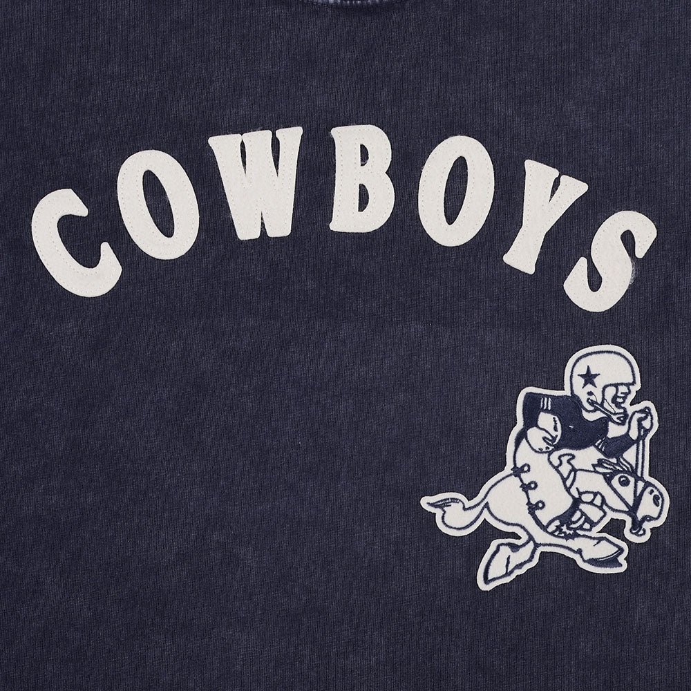 NFL DALLAS COWBOYS FIRST TEAM MEN'S S/S TEE (WASHED MIDNIGHT NAVY)