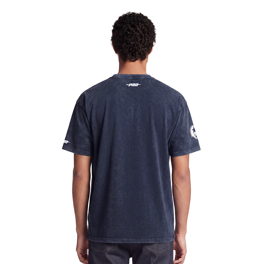 NFL DALLAS COWBOYS FIRST TEAM MEN'S S/S TEE (WASHED MIDNIGHT NAVY)