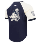 NFL DALLAS COWBOYS FIRST TEAM MEN'S RAGLAN TEE (EGGSHELL/ MIDNIGHT NAVY)