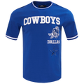 NFL DALLAS COWBOYS RETRO CLASSIC T-SHIRT POUR HOMME (BLEU DODGER)