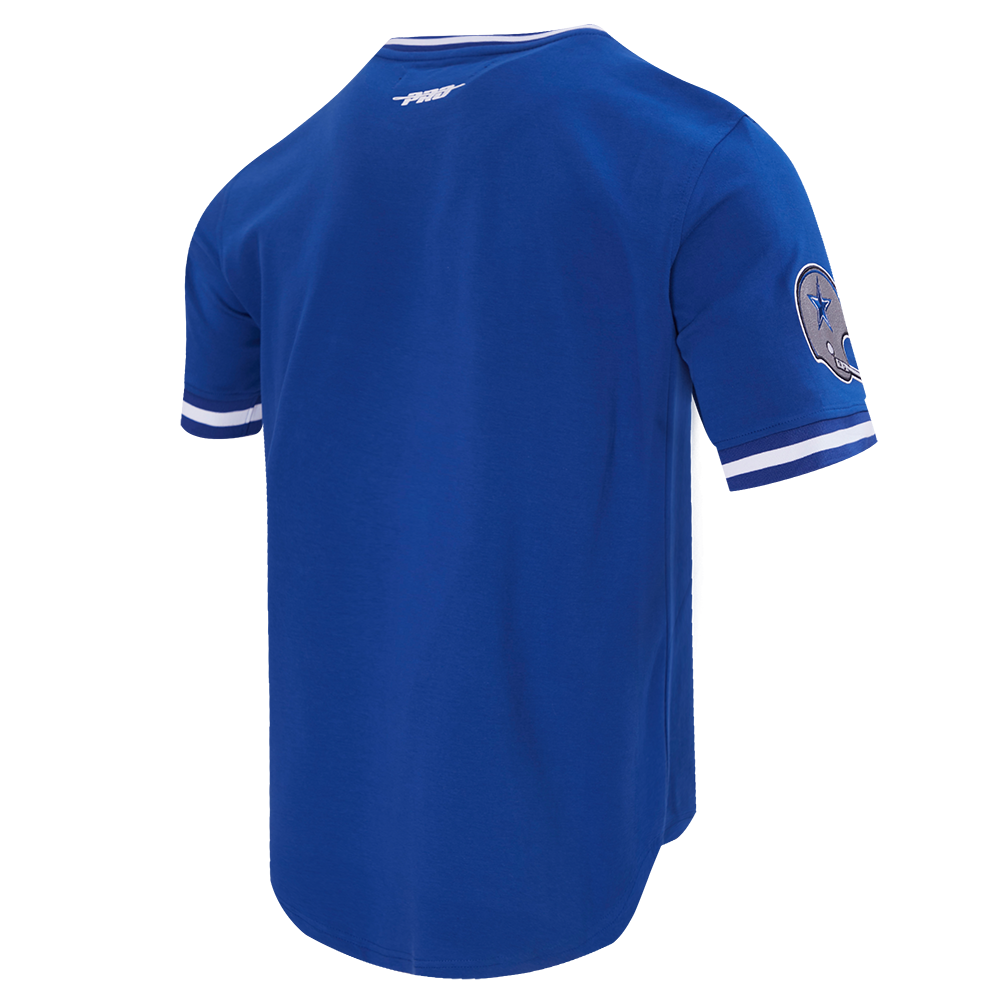 NFL DALLAS COWBOYS RETRO CLASSIC T-SHIRT POUR HOMME (BLEU DODGER)