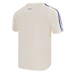 NFL DALLAS COWBOYS RETRO CLASSIC MEN'S STRIPED TEE (EGGSHELL/DODGER BLUE)