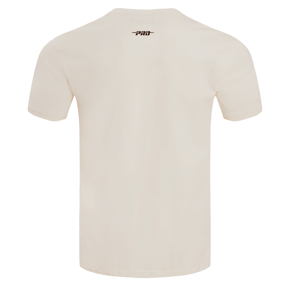 NFL DALLAS COWBOYS RETRO CLASSIC MEN'S STRIPED TEE (EGGSHELL/DODGER BLUE)