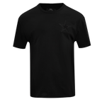 NFL DALLAS COWBOYS NEUTRAL T-SHIRT À ÉPAULES TOMBANTES POUR HOMME (NOIR)
