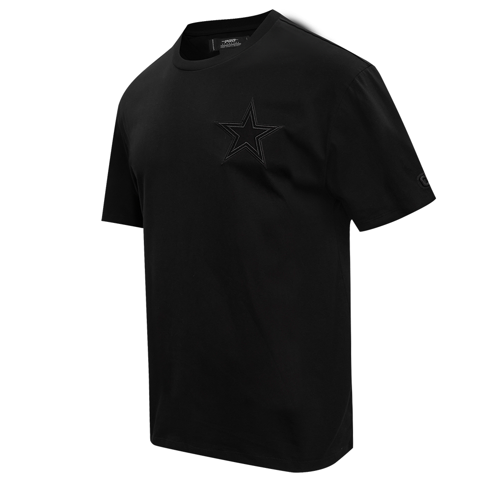 NFL DALLAS COWBOYS NEUTRAL T-SHIRT À ÉPAULES TOMBANTES POUR HOMME (NOIR)