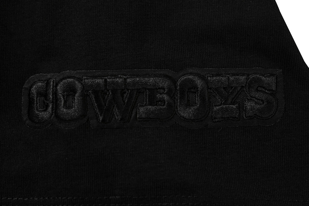 NFL DALLAS COWBOYS NEUTRAL T-SHIRT À ÉPAULES TOMBANTES POUR HOMME (NOIR)