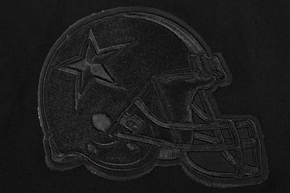 NFL DALLAS COWBOYS NEUTRAL T-SHIRT À ÉPAULES TOMBANTES POUR HOMME (NOIR)