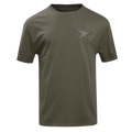 NFL DALLAS COWBOYS NEUTRAL T-SHIRT À ÉPAULES TOMBANTES POUR HOMME (TAUPE FONCÉ)