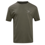 NFL DALLAS COWBOYS NEUTRAL T-SHIRT À ÉPAULES TOMBANTES POUR HOMME (TAUPE FONCÉ)
