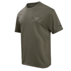 NFL DALLAS COWBOYS NEUTRAL T-SHIRT À ÉPAULES TOMBANTES POUR HOMME (TAUPE FONCÉ)