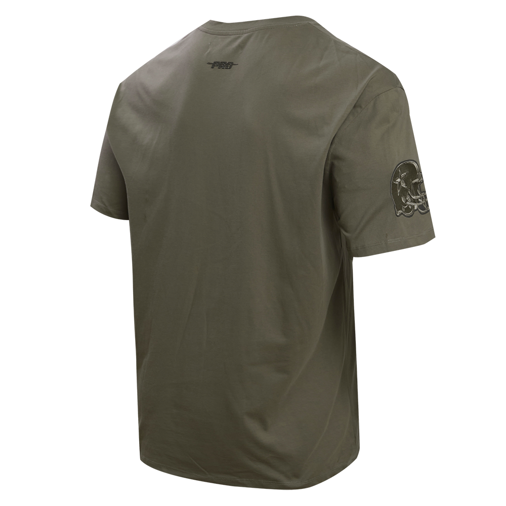 NFL DALLAS COWBOYS NEUTRAL T-SHIRT À ÉPAULES TOMBANTES POUR HOMME (TAUPE FONCÉ)