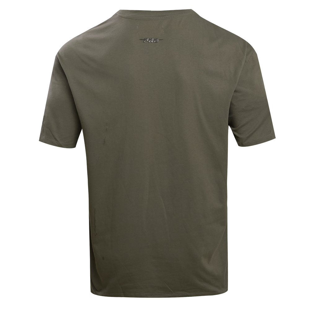 NFL DALLAS COWBOYS NEUTRAL T-SHIRT À ÉPAULES TOMBANTES POUR HOMME (TAUPE FONCÉ)