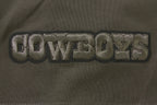 NFL DALLAS COWBOYS NEUTRAL T-SHIRT À ÉPAULES TOMBANTES POUR HOMME (TAUPE FONCÉ)