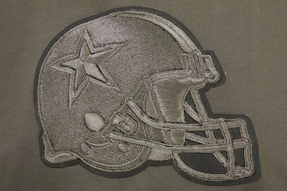 NFL DALLAS COWBOYS NEUTRAL T-SHIRT À ÉPAULES TOMBANTES POUR HOMME (TAUPE FONCÉ)
