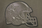 NFL DALLAS COWBOYS NEUTRAL T-SHIRT À ÉPAULES TOMBANTES POUR HOMME (TAUPE FONCÉ)