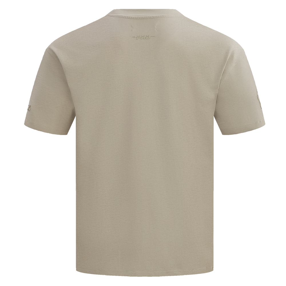 NFL DALLAS COWBOYS NEUTRAL DROP SHOULDER MEN'S TEE (TAUPE)