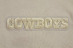 NFL DALLAS COWBOYS NEUTRAL DROP SHOULDER MEN'S TEE (TAUPE)
