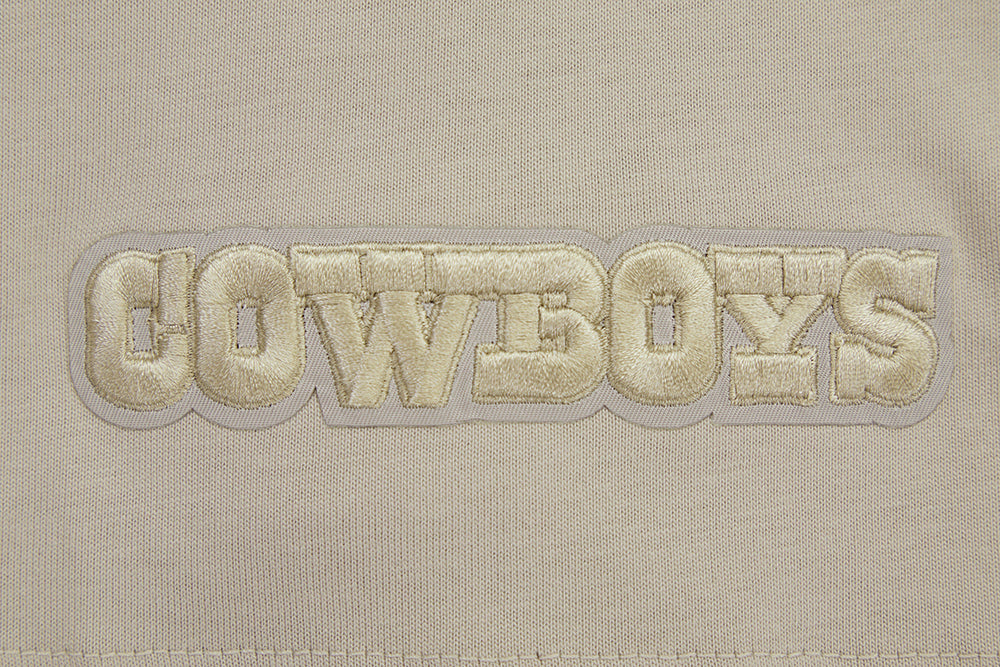 NFL DALLAS COWBOYS NEUTRAL DROP SHOULDER MEN'S TEE (TAUPE)