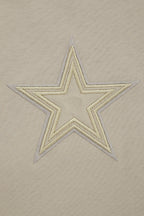 NFL DALLAS COWBOYS NEUTRAL DROP SHOULDER MEN'S TEE (TAUPE)