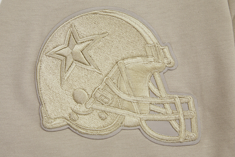 NFL DALLAS COWBOYS NEUTRAL DROP SHOULDER MEN'S TEE (TAUPE)