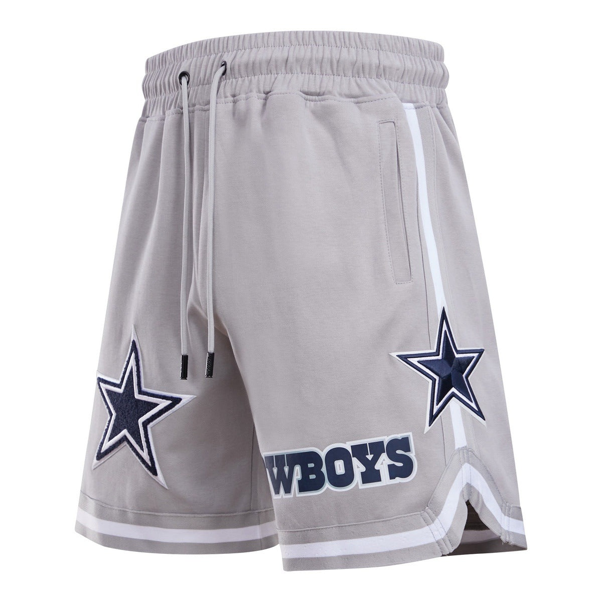 NFL DALLAS COWBOYS CLASSIC CHENILLE MEN'S SHORT (GRAY)