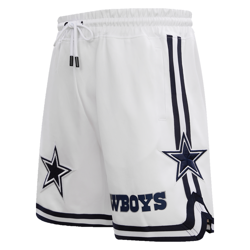 NFL DALLAS COWBOYS CLASSIC CHENILLE MEN'S SHORT (WHITE)