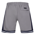 NFL DALLAS COWBOYS SCRIPT TAIL SHORT EN MAILLE DOUBLE 2.0 POUR HOMME (GRIS/MARINE MINUIT)