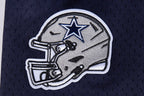 NFL DALLAS COWBOYS SCRIPT TAIL SHORT EN MAILLE DOUBLE 2.0 POUR HOMME (GRIS/MARINE MINUIT)