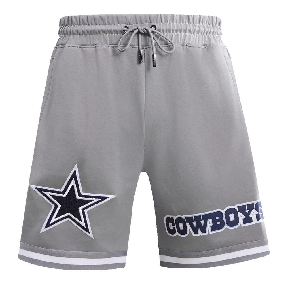 NFL DALLAS COWBOYS CLASSIC CHENILLE DK SHORT (GRAY)