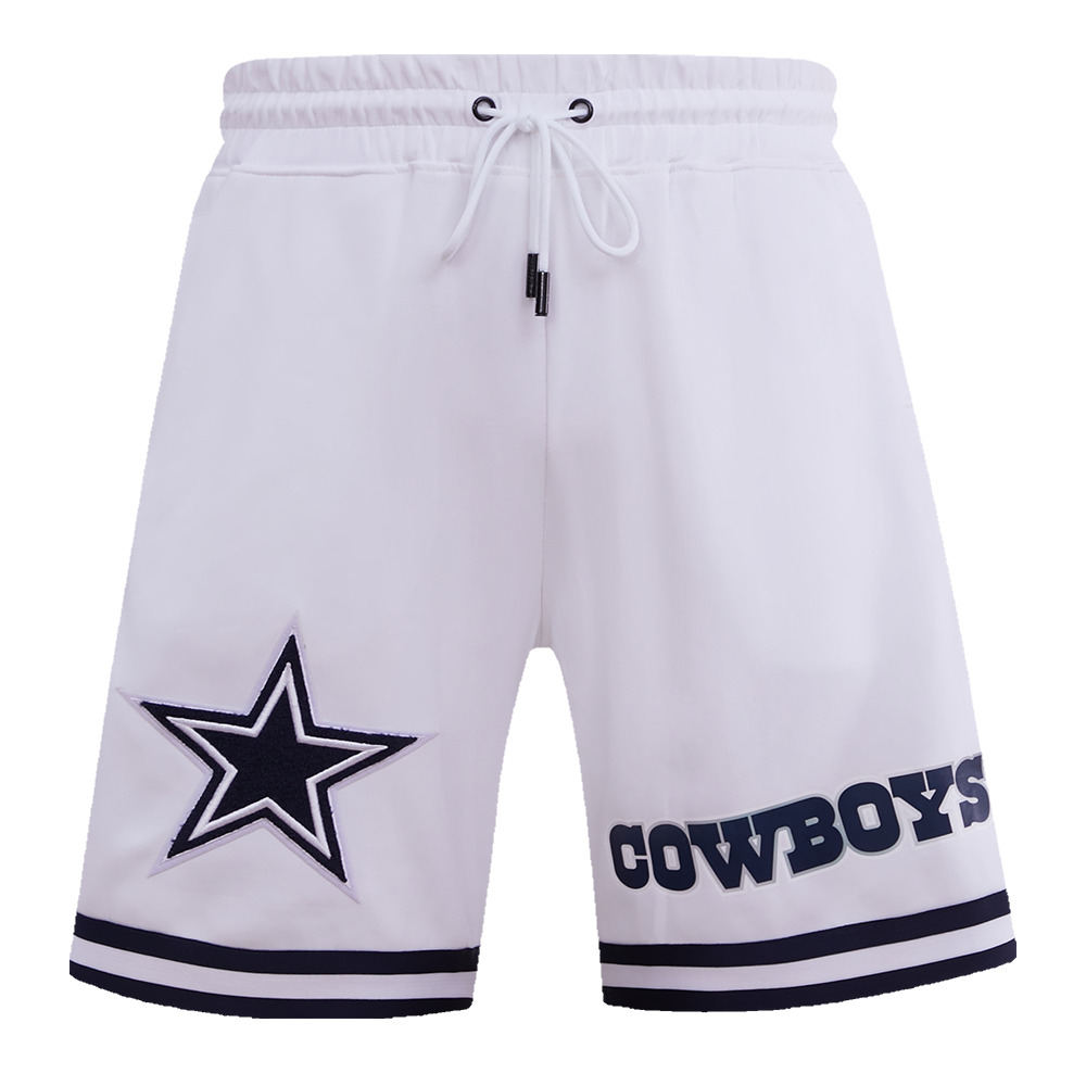 NFL DALLAS COWBOYS CLASSIC CHENILLE DK SHORT (WHITE)