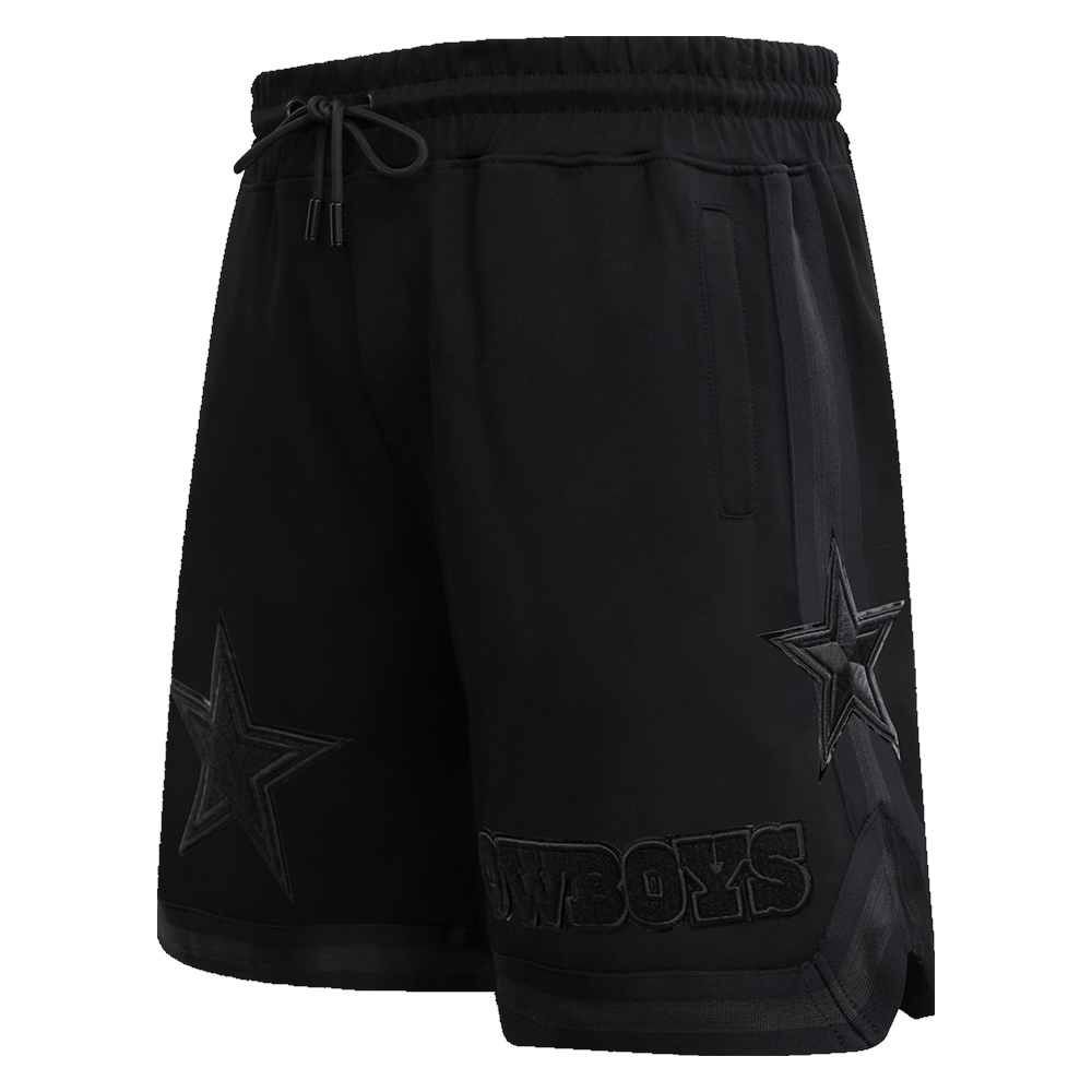 NFL DALLAS COWBOYS TRIPLE BLACK MEN'S SHORT (BLACK)