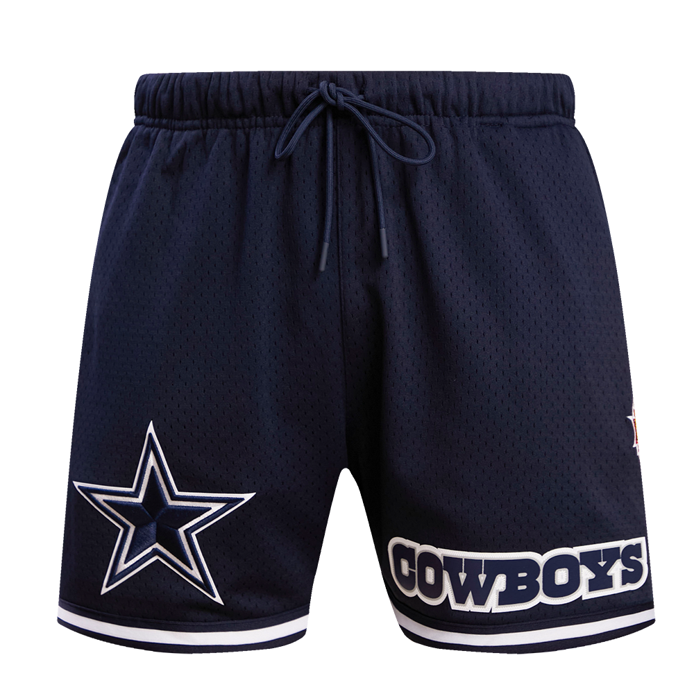 NFL DALLAS COWBOYS CLASSIC MESH SHORT À LOGO POUR HOMME (MARINE MINUIT)
