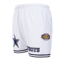 NFL DALLAS COWBOYS CLASSIC MESH SHORT POUR HOMME (BLANC/MARINE MINUIT)