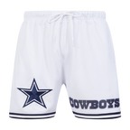 NFL DALLAS COWBOYS CLASSIC MESH SHORT POUR HOMME (BLANC/MARINE MINUIT)