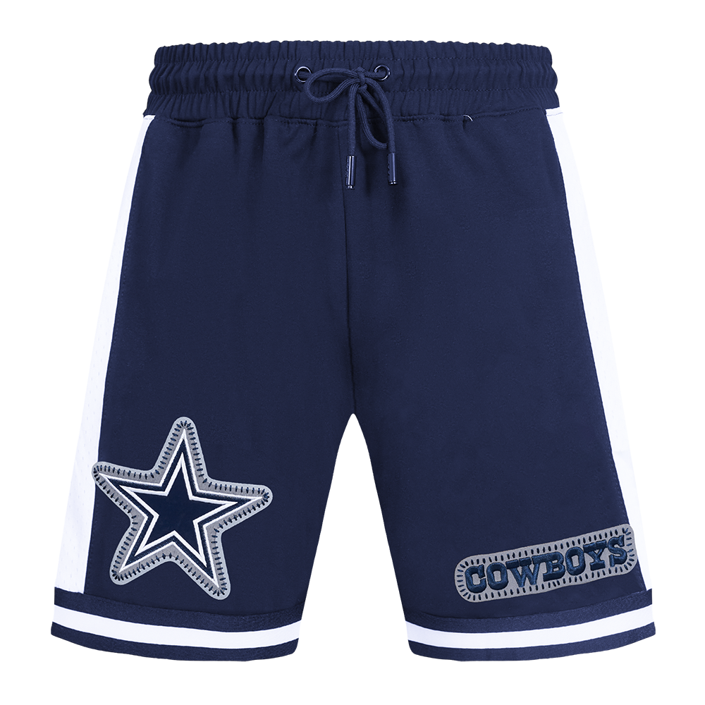NFL DALLAS COWBOYS DIY PICK STITCH SHORT EN MAILLE DOUBLE 2.0 POUR HOMME (MARINE MINUIT)
