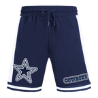 NFL DALLAS COWBOYS DIY PICK STITCH SHORT EN MAILLE DOUBLE 2.0 POUR HOMME (MARINE MINUIT)