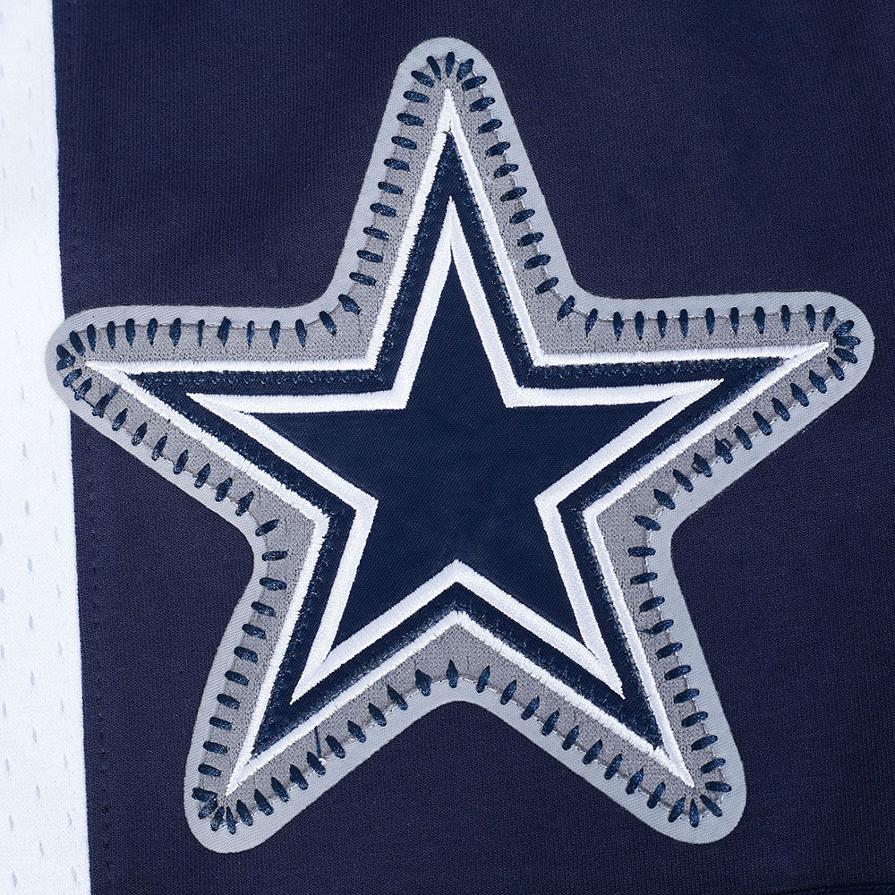 NFL DALLAS COWBOYS DIY PICK STITCH SHORT EN MAILLE DOUBLE 2.0 POUR HOMME (MARINE MINUIT)