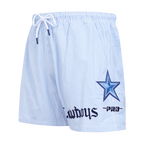 NFL DALLAS COWBOYS COUNTRY CLUB MEN'S SEERSUCKER SHORT (SEERSUCKER BLUE)