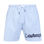 NFL DALLAS COWBOYS COUNTRY CLUB MEN'S SEERSUCKER SHORT (SEERSUCKER BLUE)