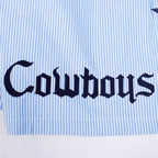 NFL DALLAS COWBOYS COUNTRY CLUB MEN'S SEERSUCKER SHORT (SEERSUCKER BLUE)