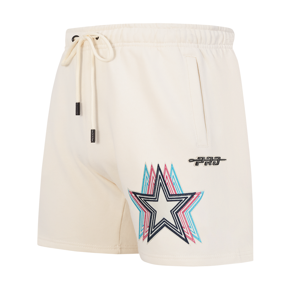 NFL DALLAS COWBOYS ECHO LOGO SHORT EN MOLLETON POUR HOMME (COQUILLE D'ŒUF)