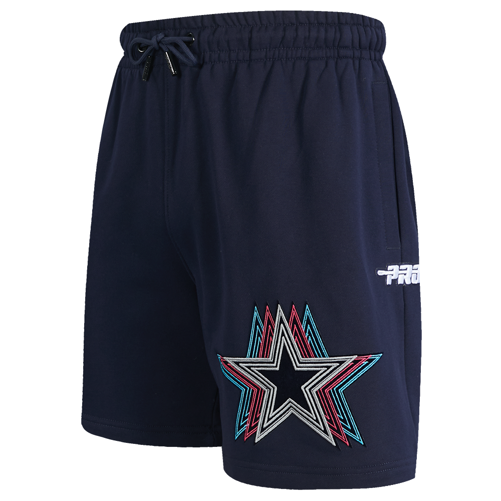 NFL DALLAS COWBOYS ECHO LOGO SHORT EN MOLLETON POUR HOMME (MARINE MINUIT)