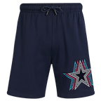 NFL DALLAS COWBOYS ECHO LOGO SHORT EN MOLLETON POUR HOMME (MARINE MINUIT)