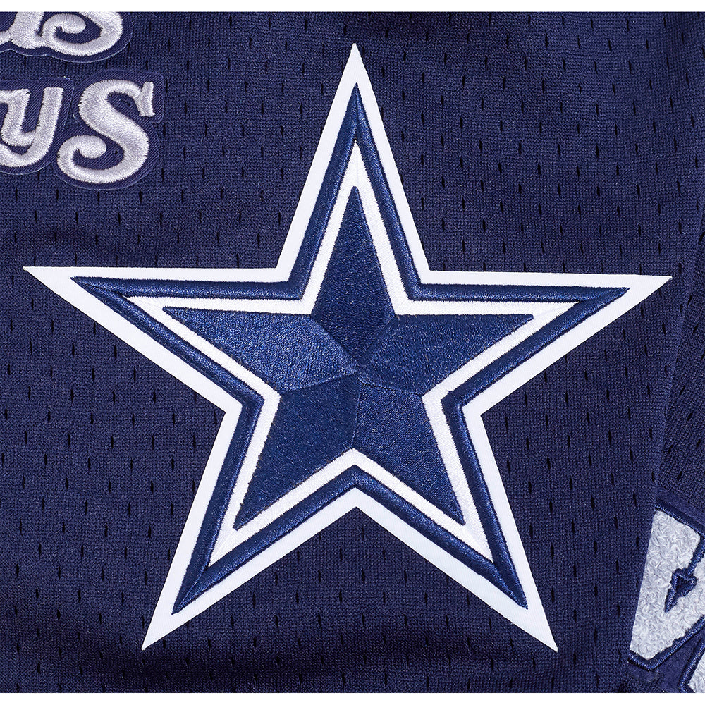 NFL DALLAS COWBOYS SOUVENIR MEN'S MESH SHORT (MIDNIGHT NAVY)